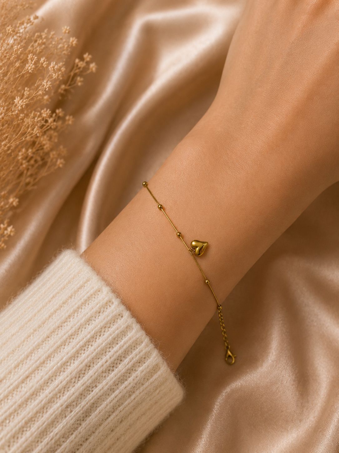Velvet Heart Bracelet
