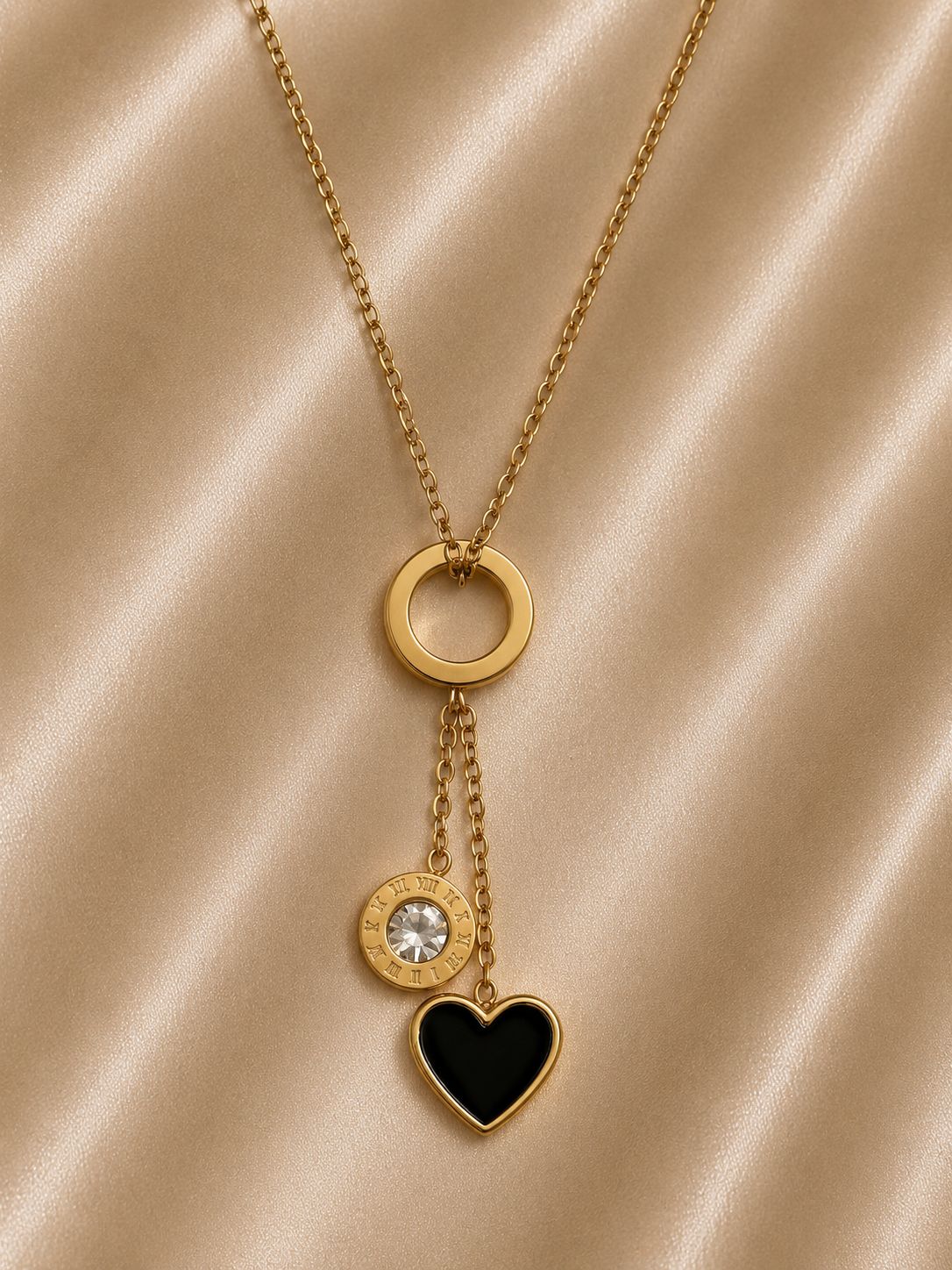 Eternal Heart Charm Necklace