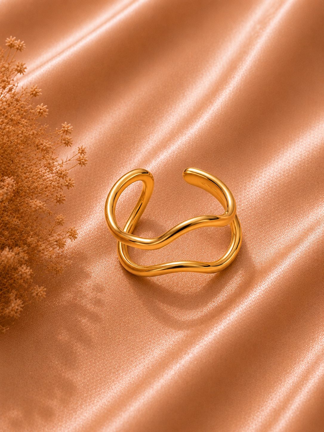Eternal Flow Adjustable Ring