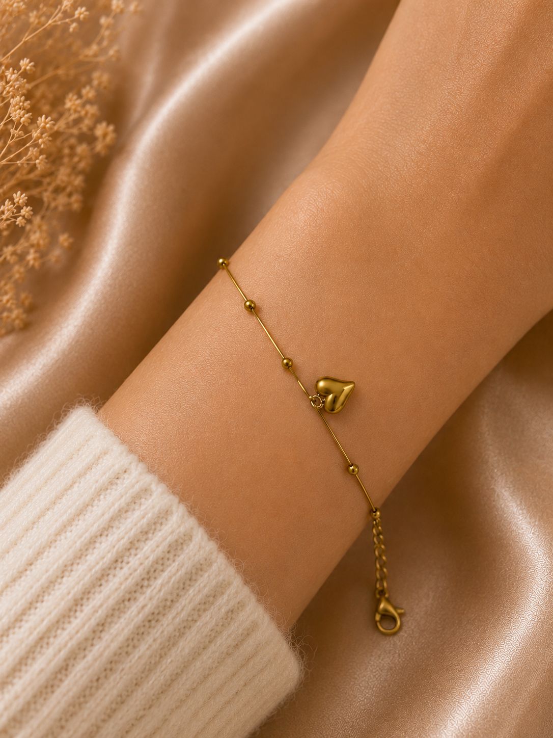 Velvet Heart Bracelet