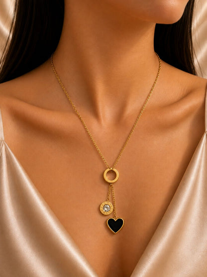 Eternal Heart Charm Necklace
