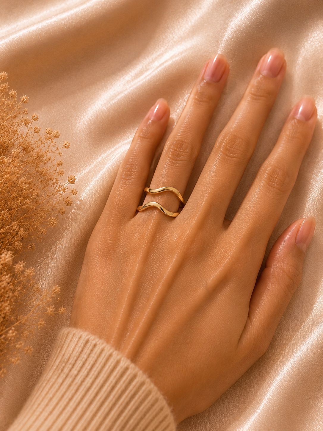 Eternal Flow Adjustable Ring