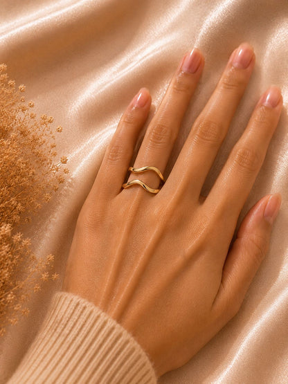 Eternal Flow Adjustable Ring