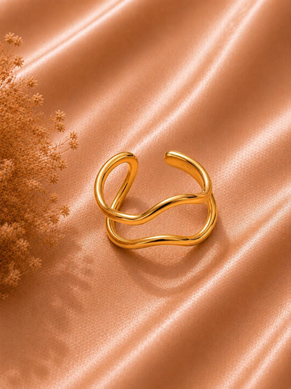 Eternal Flow Adjustable Ring