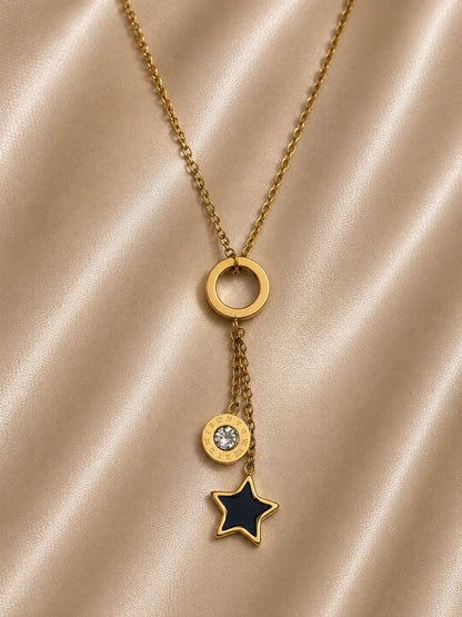 Timeless Star Drop Necklace