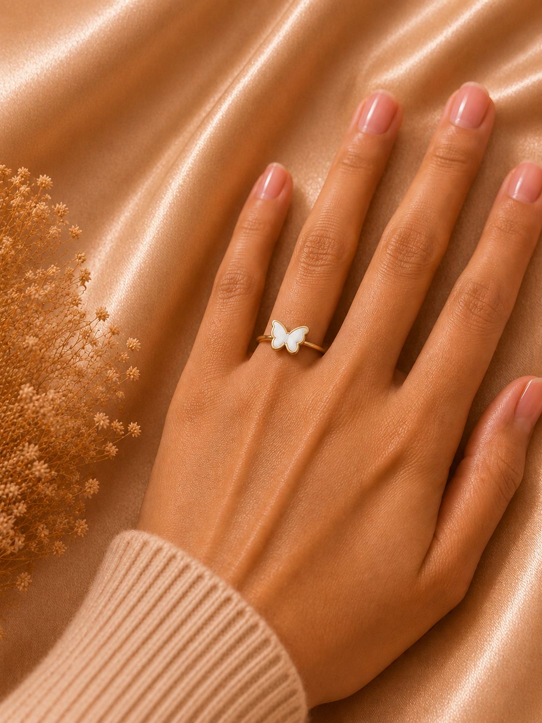 Butterfly Glow Ring